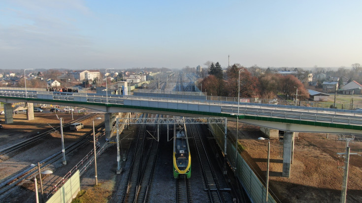 Tłuszcz, E75, Rail Baltica, nowa infrastruktura, pociąg pasażerski, nowy wiadukt drogowy