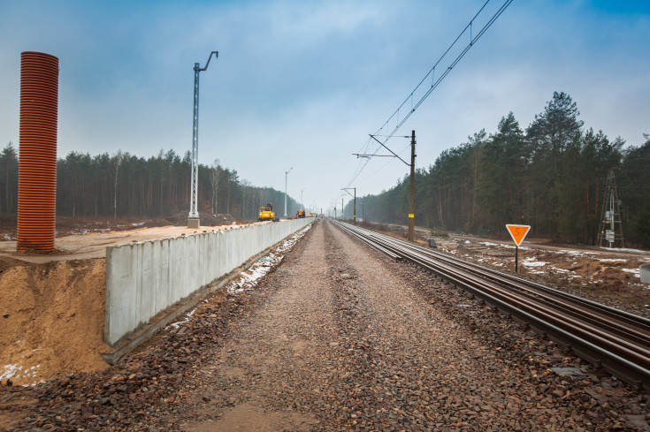 E75, Rail Baltica, CEF, Zaręby Kościelne, Zaręby