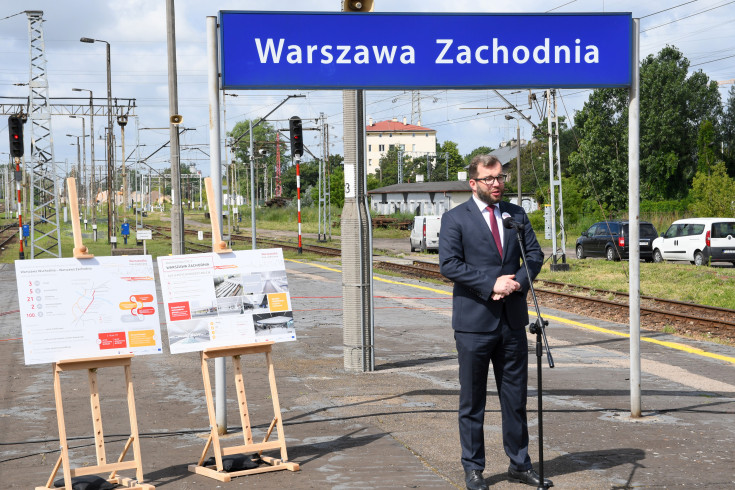 Warszawa Zachodnia, warszawski węzeł kolejowy, warszawska linia średnicowa, przebudowa peronu, Budimex