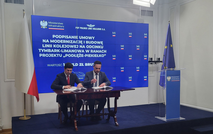 LK104, Limanowa, umowa na modernizację, Tymbark, www.podleze-piekielko.pl, Gülermak S.A., Intop S.A