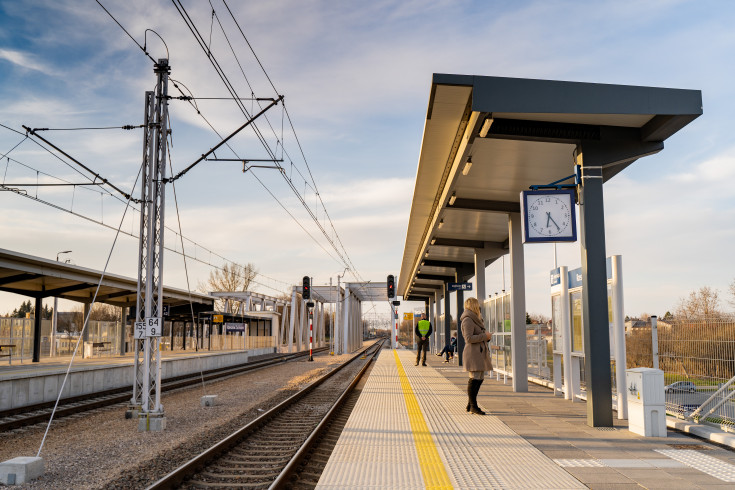 Rzeszów Zachodni, nowa wiata, nowa infrastruktura pasażerska, przystanek