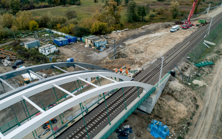 Sadowne, E75, Rail Baltica, Czyżew, most na Bugu