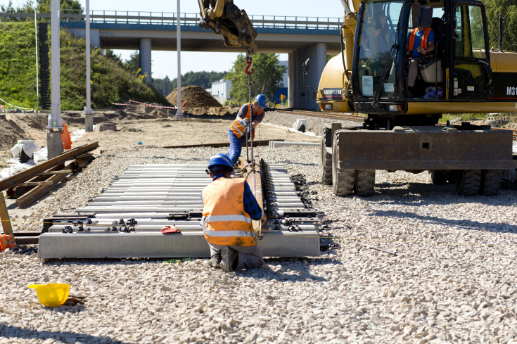 LK182, nowa infrastruktura, prace na stacji kolejowej, Siewierz