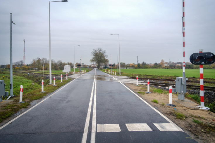 przejazd kolejowo-drogowy, POIiŚ 2014-2020, wielkopolskie, Gołańcz, modernizacja przejazdu