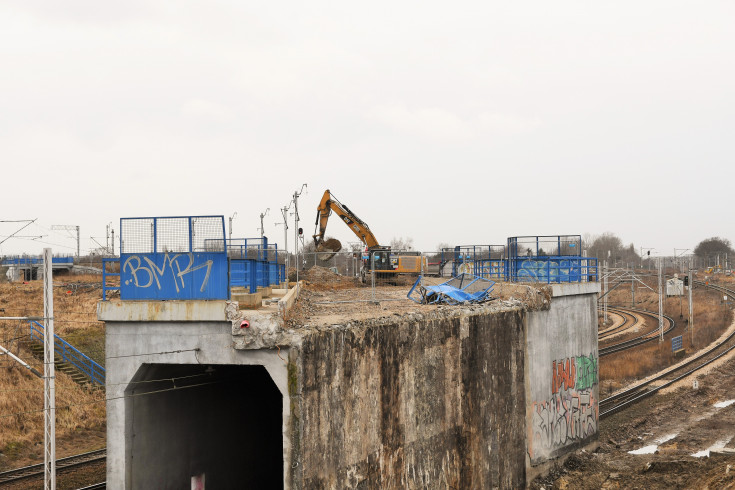 Warszawa Zachodnia, linia średnicowa, warszawska linia średnicowa, Budimex, WWK, nowy peron