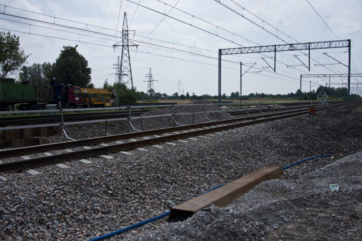 modernizacja, CEF, LK447, warszawski węzeł kolejowy, Parzniew, kolej aglomeracyjna, nowy przystanek, aglomeracja warszawska, prace budowlane, inwestycja