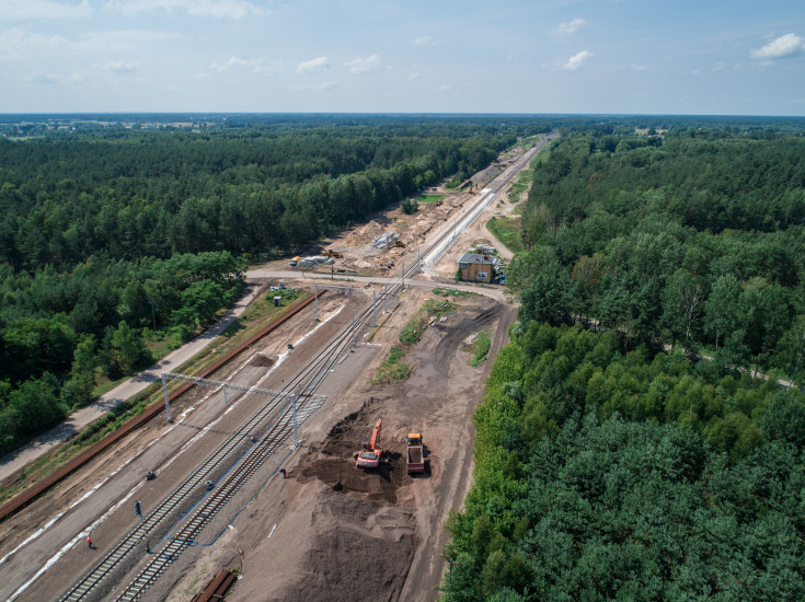 Sadowne, E75, Rail Baltica, CEF, Sadowne Węgrowskie