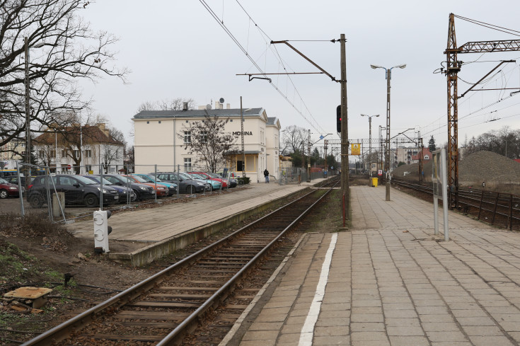 peron, modernizacja, E59, stacja, Mosina, LK271, przed modernizacją, inwestycja