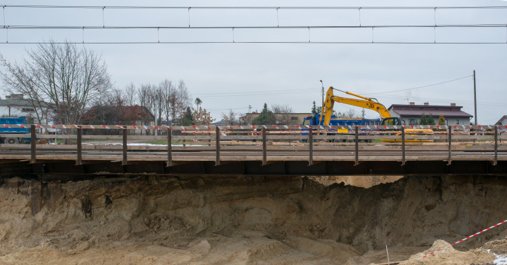 CEF, nowy wiadukt, Biała Podlaska, budowa