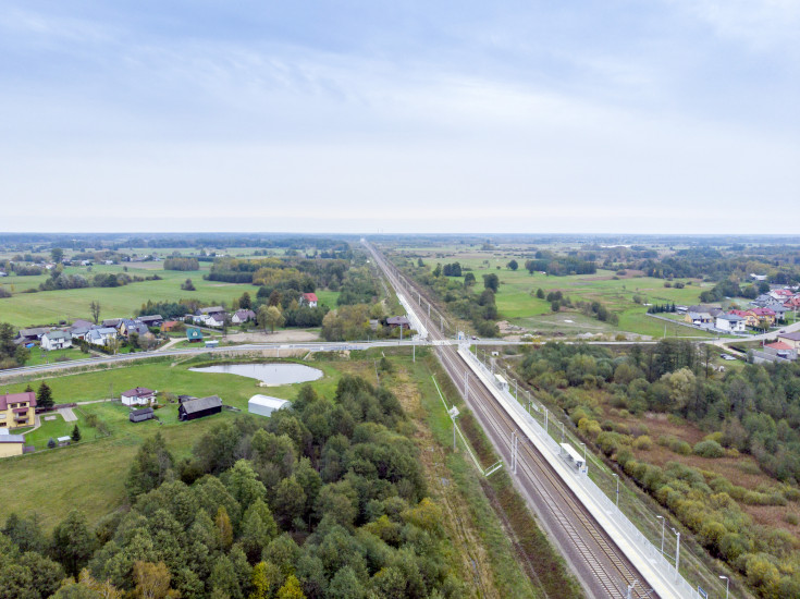 E75, Rail Baltica, CEF, nowy przystanek, Prostyń