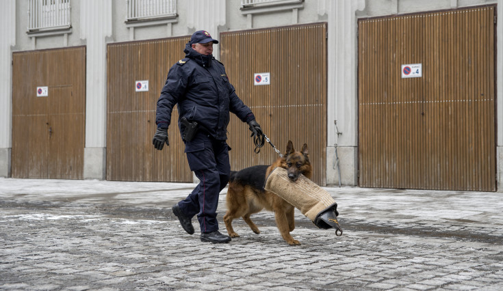 SOK, Straż Ochrony Kolei, pies, trening