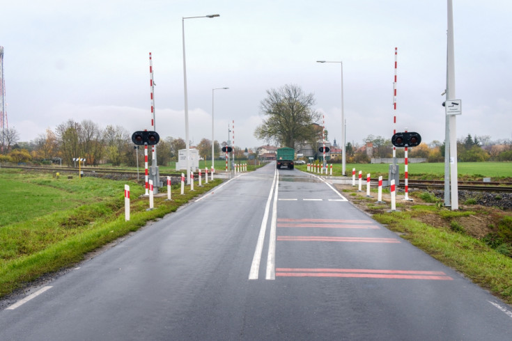 przejazd kolejowo-drogowy, POIiŚ 2014-2020, wielkopolskie, Gołańcz, modernizacja przejazdu