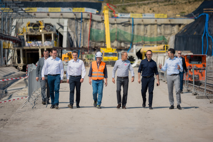 LK104, briefing prasowy, postęp prac, www.podleze-piekielko.pl, Męcina