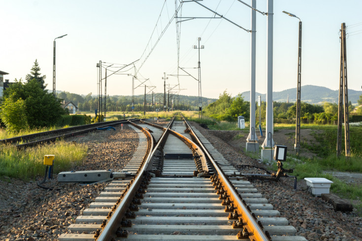 rozjazd, projekt rozjazdowy, Stróże, nowe urządzenia, EOR