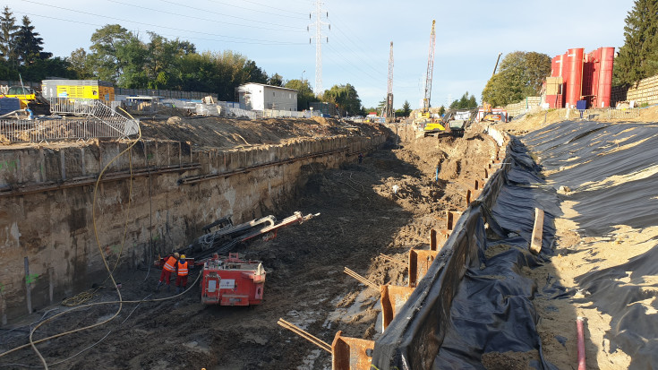 tunel średnicowy, prace budowlane, TBM, tarcza, komora startowa