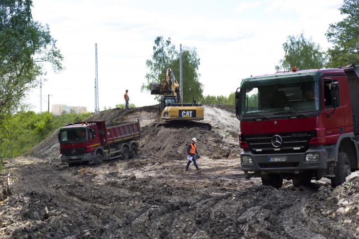 Trzebinia, Oświęcim, LK93, Czechowice-Dziedzice, prace na linii