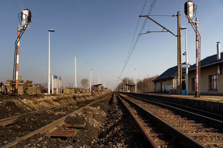 Trzebinia, Oświęcim, LK93, Czechowice-Dziedzice, przebudowany przystanek, Dankowice