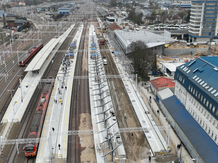 Olsztyn Główny, LK216, modernizacja stacji, Torpol