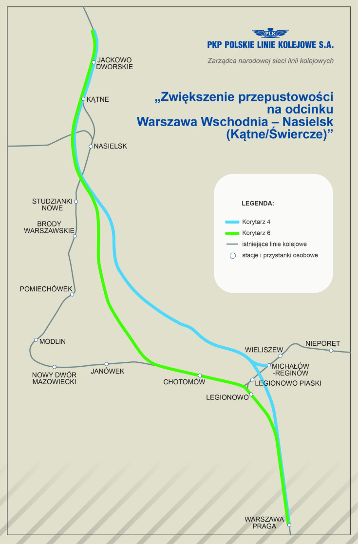 Warszawa Wschodnia, Nasielsk, schemat, konsultacje społeczne