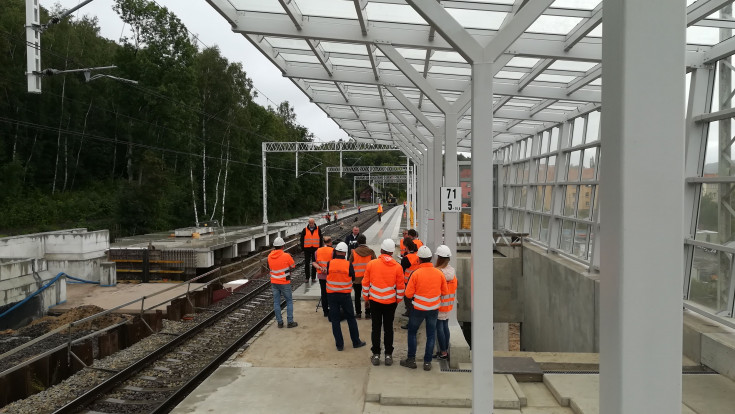 nowy przystanek, Merchel Ireneusz, Wałbrzych Centrum, briefing prasowy, nowa infrastruktura