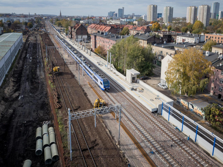 nowy przystanek, katowicki węzeł kolejowy, Katowice Uniwersytet