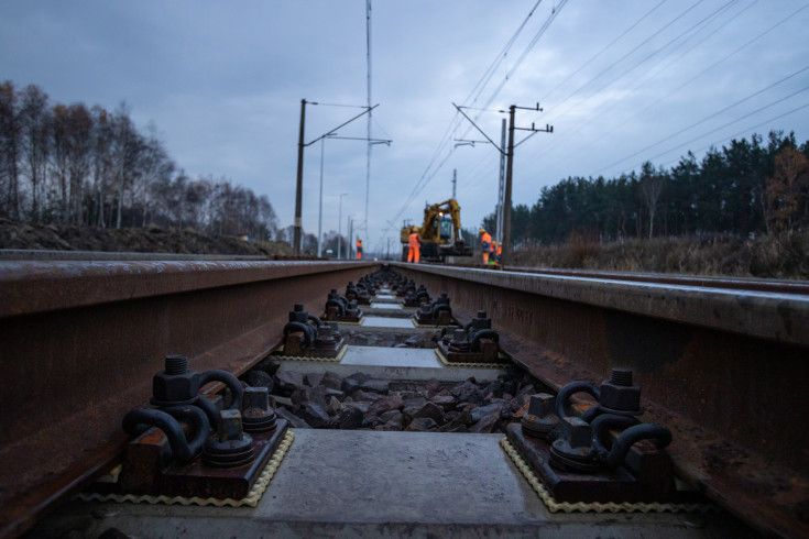 E59, Wronki, nowy rozjazd, most nad Wartą