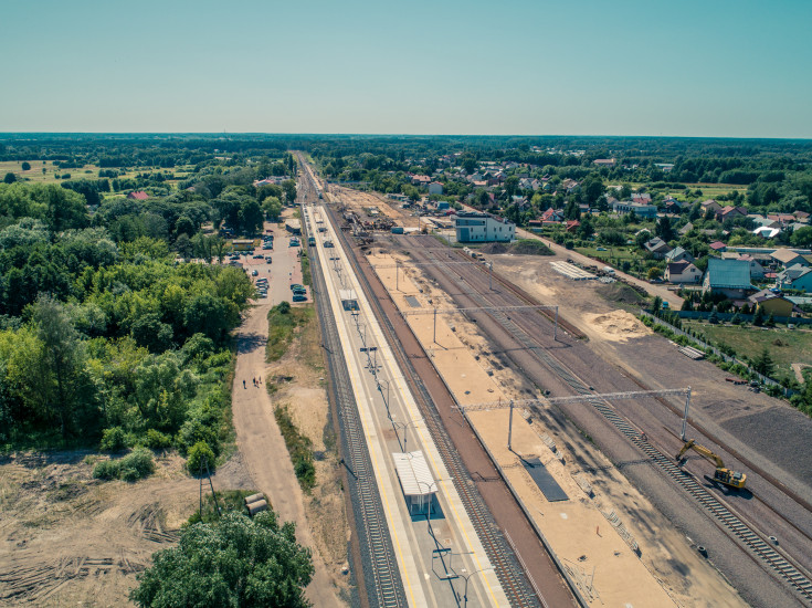 Sadowne, E75, Rail Baltica, Czyżew, Małkinia