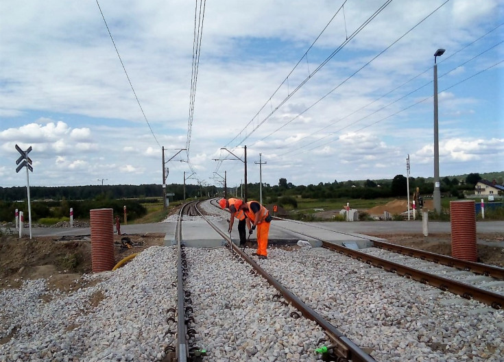 LK8, nowy przystanek, prace budowlane, nowa infrastruktura, program budowy 200 przystanków kolejowych, Dąbrówka Zabłotnia