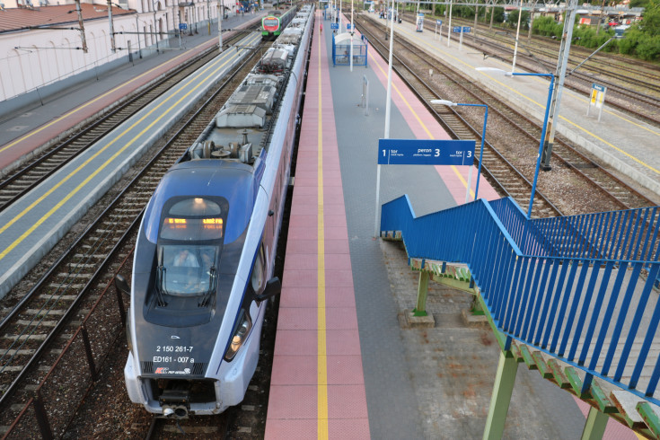 dworzec, modernizacja, E75, Rail Baltica, Białystok, CEF, inwestycja