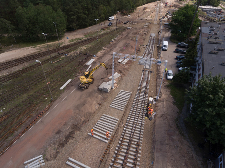 sterowanie ruchem, modernizacja, przewóz towarów, Świnoujście, nowa sieć trakcyjna, bocznica