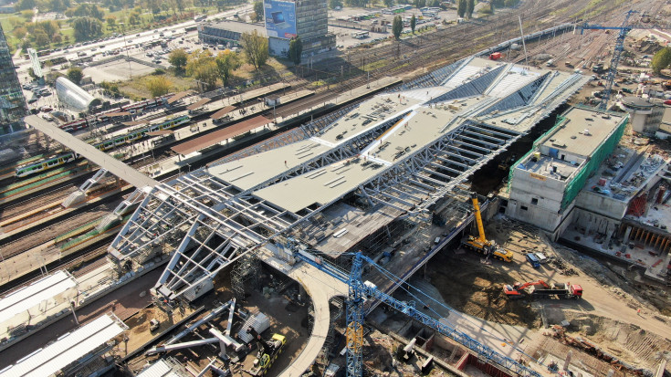 stacja, Warszawa Zachodnia, linia średnicowa, warszawska linia średnicowa, przebudowa peronu, Budimex