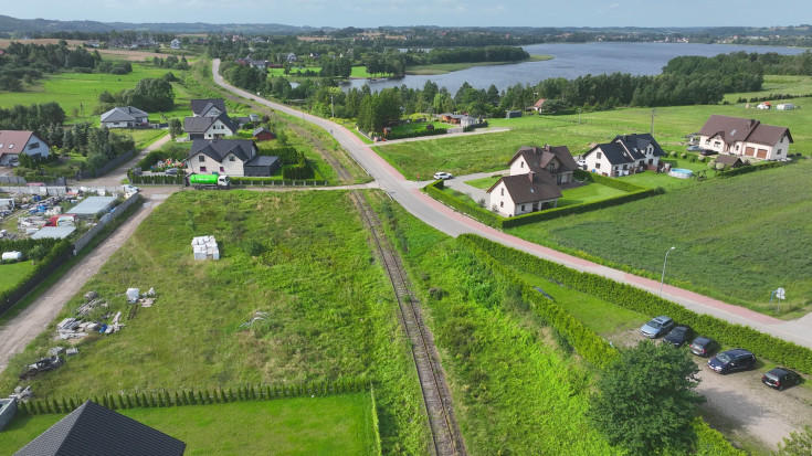 Lębork, Kartuzy, LK229, widok z lotu ptaka