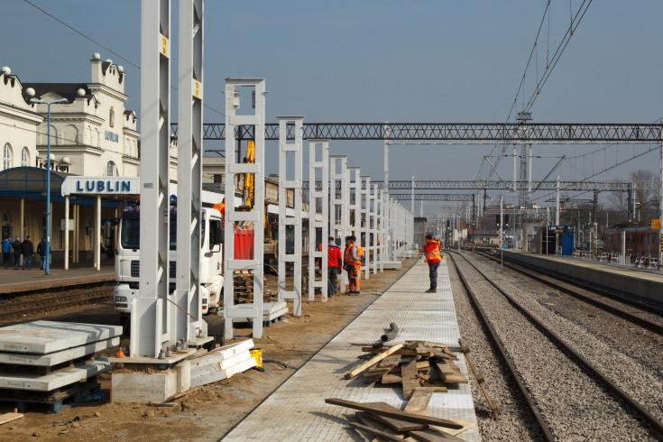 LK7, nowy przystanek, nowa infrastruktura pasażerska, Lublin Zachodni