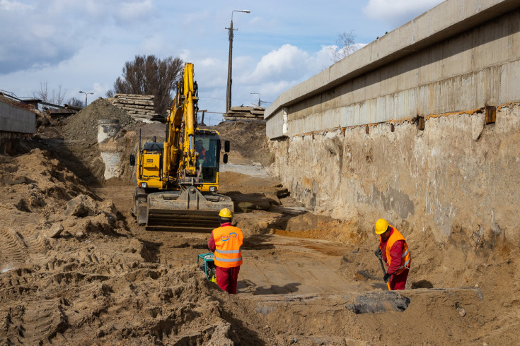 Warszawa, CEF, LK447, Grodzisk Mazowiecki, aglomeracja warszawska, tunel drogowy