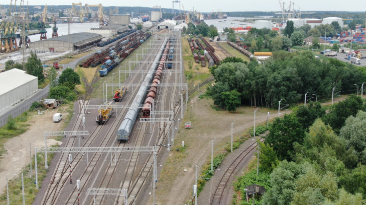 przewóz towarów, port Szczecin, nowy tor, nowa infrastruktura