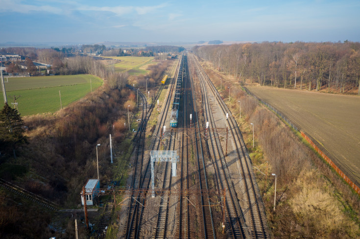 stacja, POIiŚ 2014-2020, Toszek Północ, Rudziniec Gliwicki