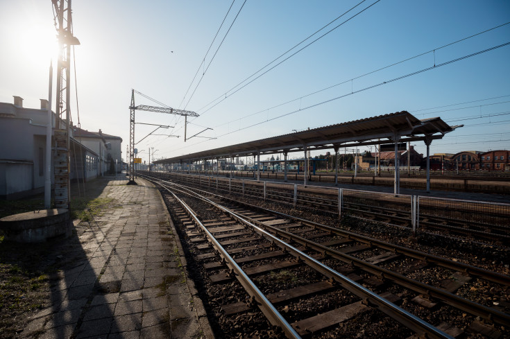 CEF, śląskie, Czechowice-Dziedzice, prace na linii, Zabrzeg, LOTC, śląski węzeł kolejowy, most na Wiśle