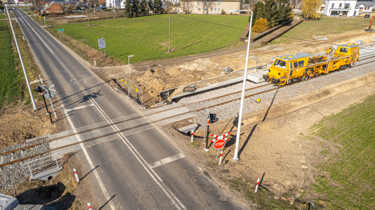 RPO Województwa Wielkopolskiego, budowa przystanku, Wolsztyn, Adamowo