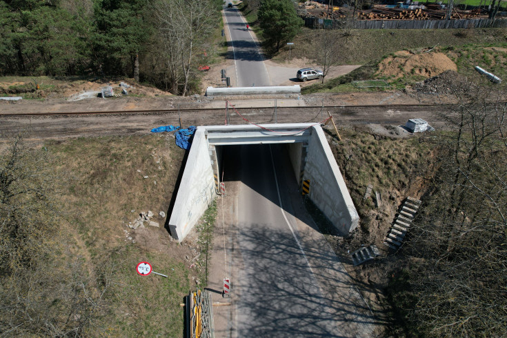 nowy wiadukt, nowa infrastruktura, LK38, Woszczele