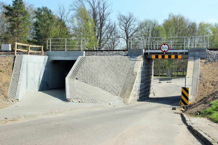 tor, LK405, Kępice, nowy tunel