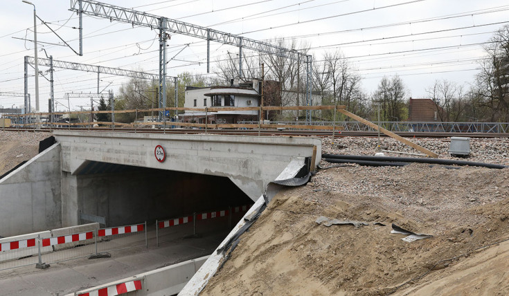 Kraków, CEF, aglomeracja krakowska, wiadukt kolejowy, przebudowa wiaduktu, remont wiaduktu, Łokietka