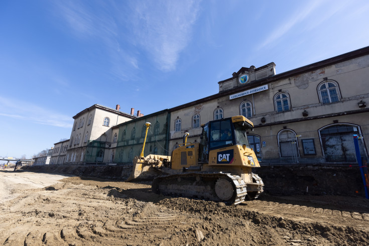 CEF, śląskie, modernizacja stacji, maszyna, Czechowice-Dziedzice, nowy  most, Zabrzeg, Goczałkowice-Zdrój