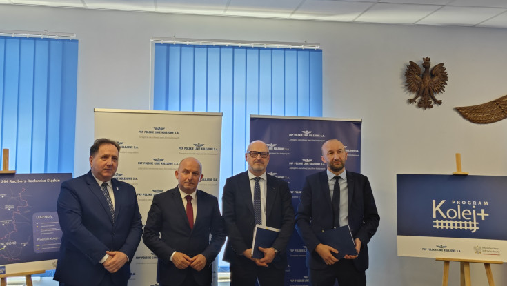 dokumentacja projektowa, Racibórz, podpisanie umowy, Kolej+, LK177, LK294, Racławice Śląskie