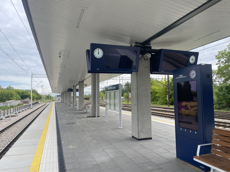 nowy przystanek, nowa infrastruktura, Radom Wschodni, nowy SDIP, nowy peron