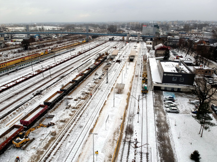 Kraków Płaszów, SDIP, nowe przejście podziemne, nowa wiata