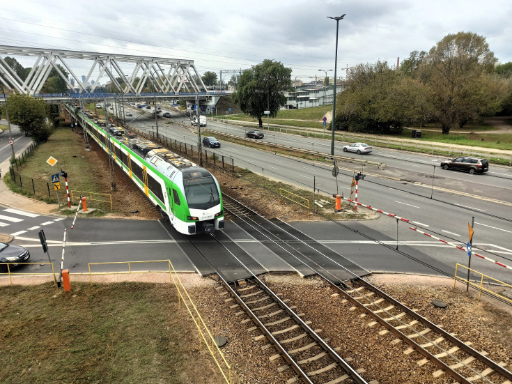 nowa infrastruktura, pociąg pasażerski, nowe przejście, Naczelnikowska