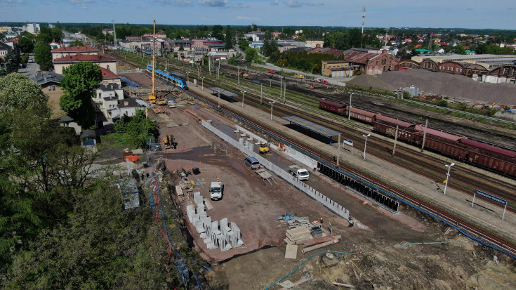 poprawa przepustowości, prace budowlane, nowa infrastruktura pasażerska, Czechowice-Dziedzice