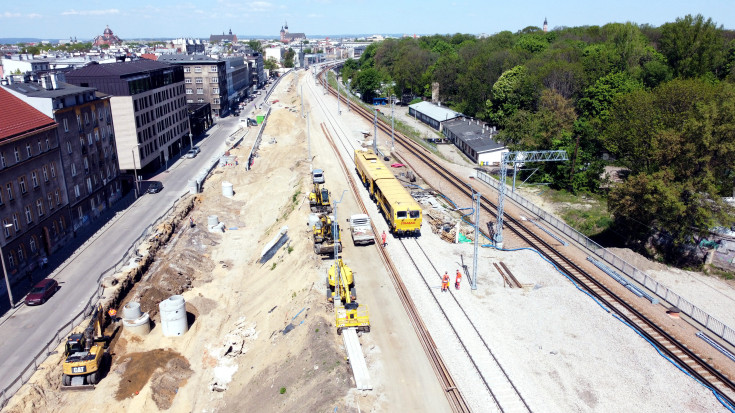 podbijarka, krakowska linia średnicowa, nowa infrastruktura, drugi tor