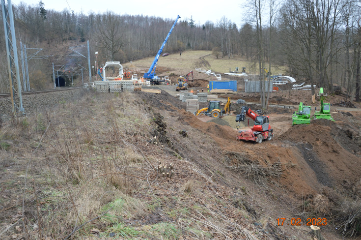 LK274, tunel, prace budowlane, TBM, Katarzyna, Trzcińsko