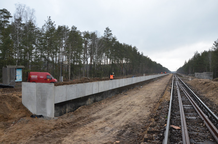 modernizacja, LK8, budowa peronu, Grabów nad Pilicą